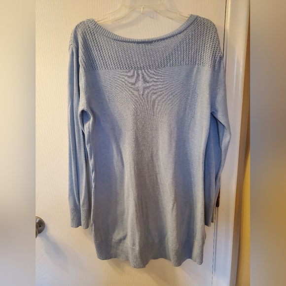 New York & Company light blue sweater - Picture 6 of 6